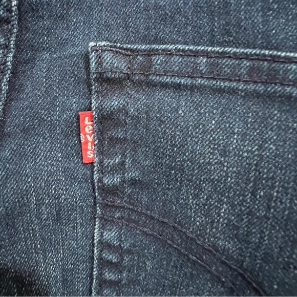 Levi’s 511 Slim High Waist Straight Leg Blue Denim Jeans Women’s Size 16 - Picture 7 of 13